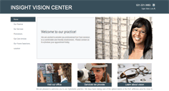 Desktop Screenshot of insightvisioncenter.biz